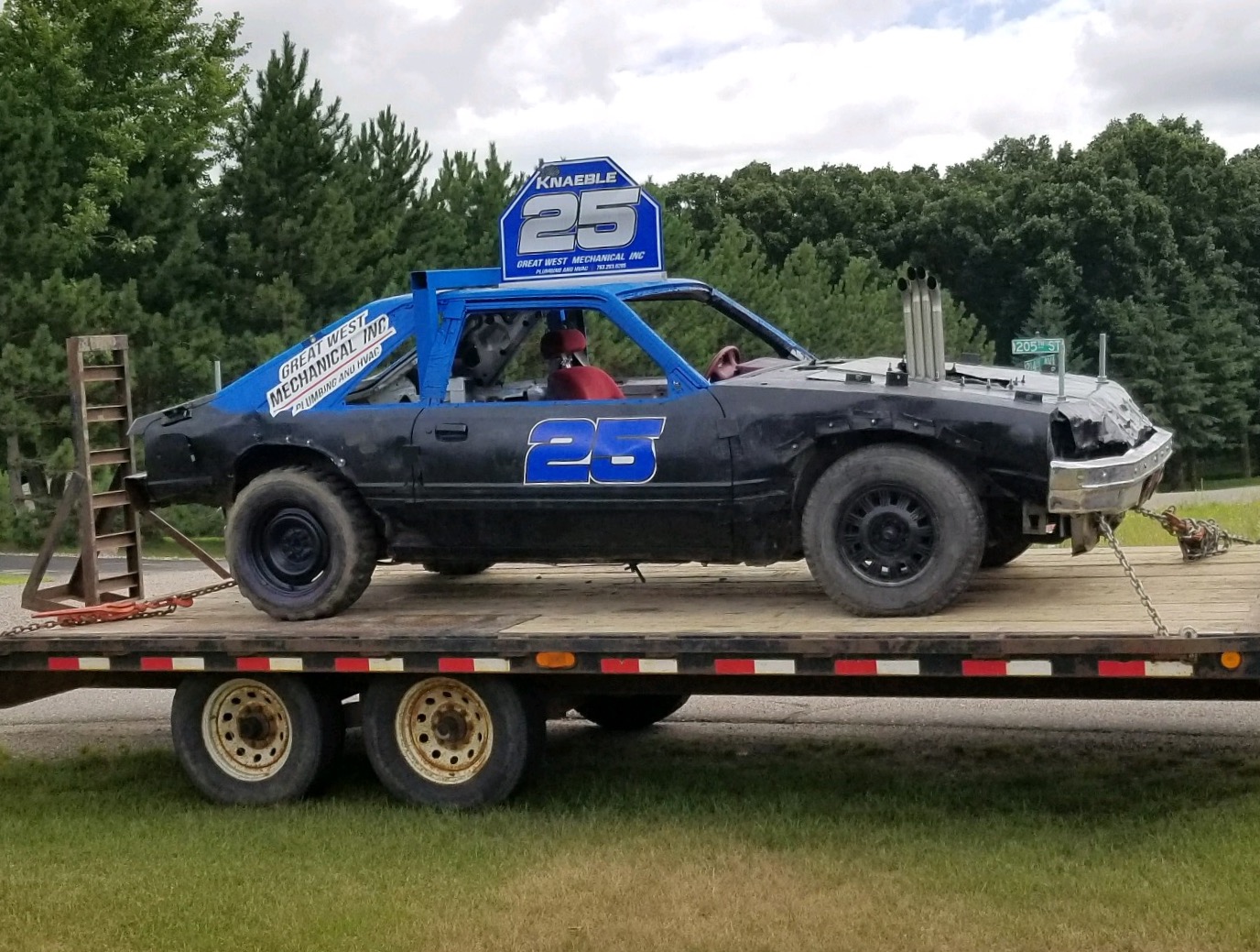 Sponsoring Local Events (Sherburne County Demo Derby)